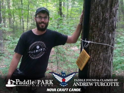 ANDREW TURCOTTE - NOVA CRAFT canoe paddle found and claimed!